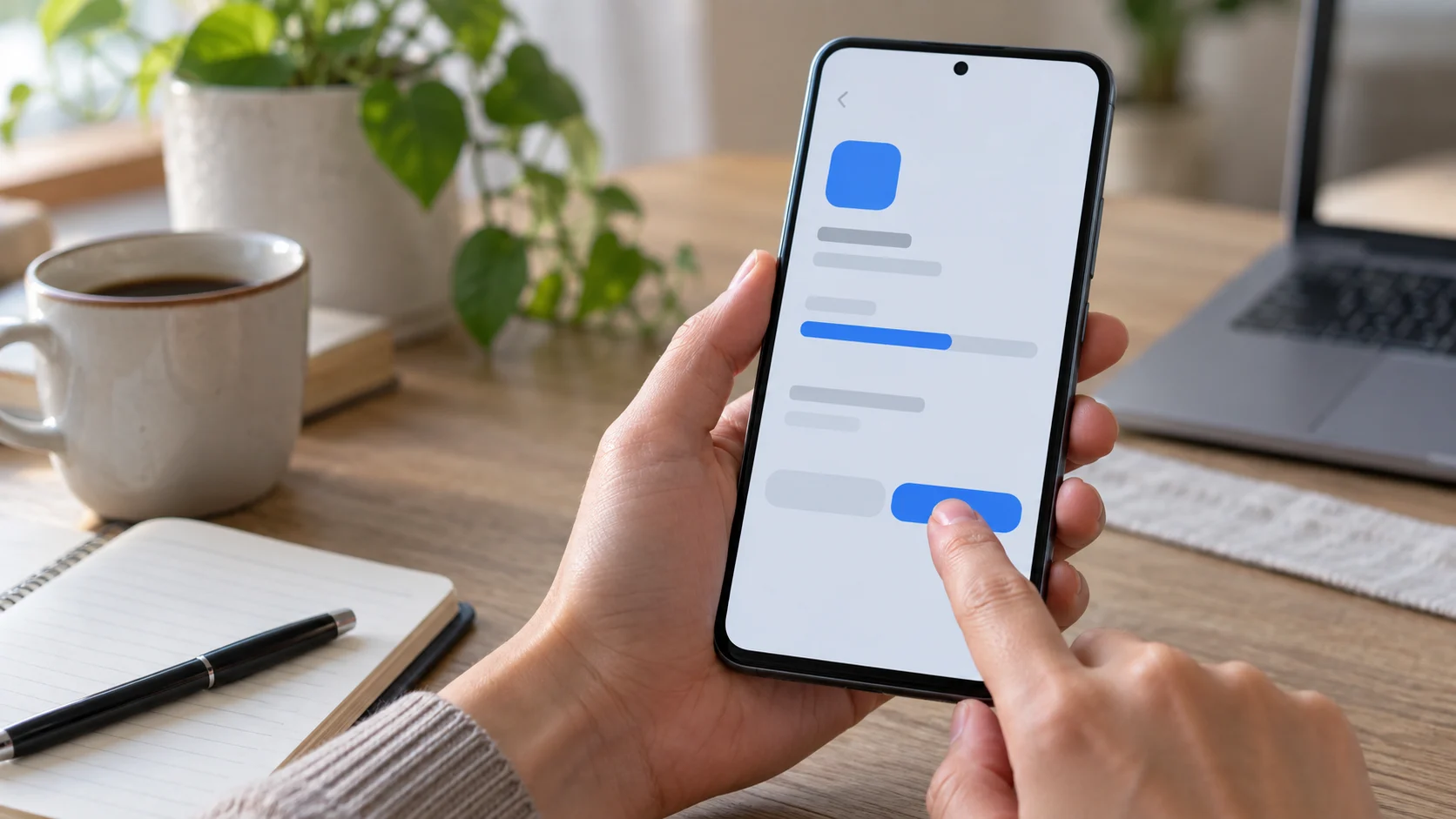 Проверка одного приложения на Android после очистки временных файлов