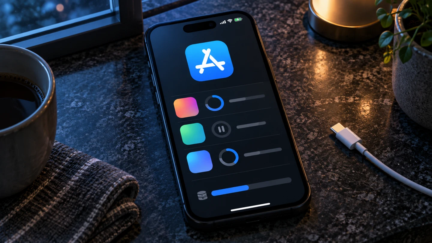 На iPhone остановились обновления приложений из App Store