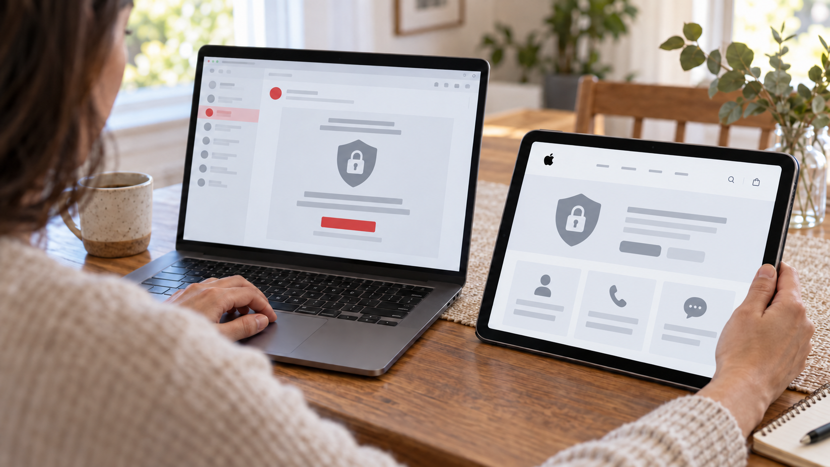 Сравнение подозрительного письма с официальной страницей поддержки Apple
