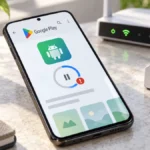 Google Play остановил загрузку приложения на Android-смартфоне