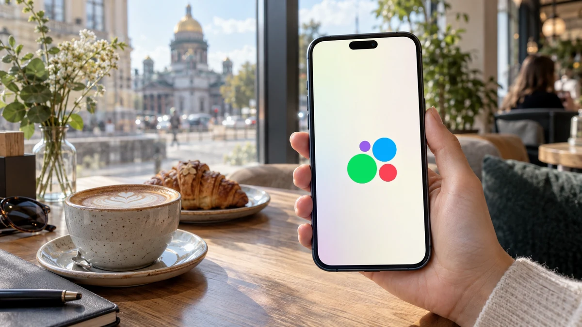 Приложение Avito на экране iPhone рядом с покупками