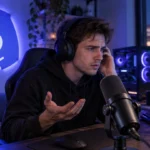 Пользователь проверяет микрофон Discord на компьютере Windows