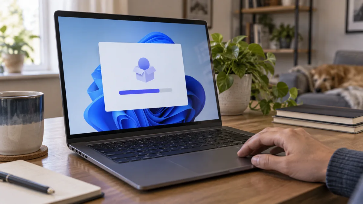 Установка настольного AI-приложения на ноутбук с Windows