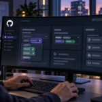 Администратор настраивает подсказки GitHub Copilot для свойств репозиториев