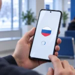 Пользователь проверяет зависший запуск Госуслуг на Android