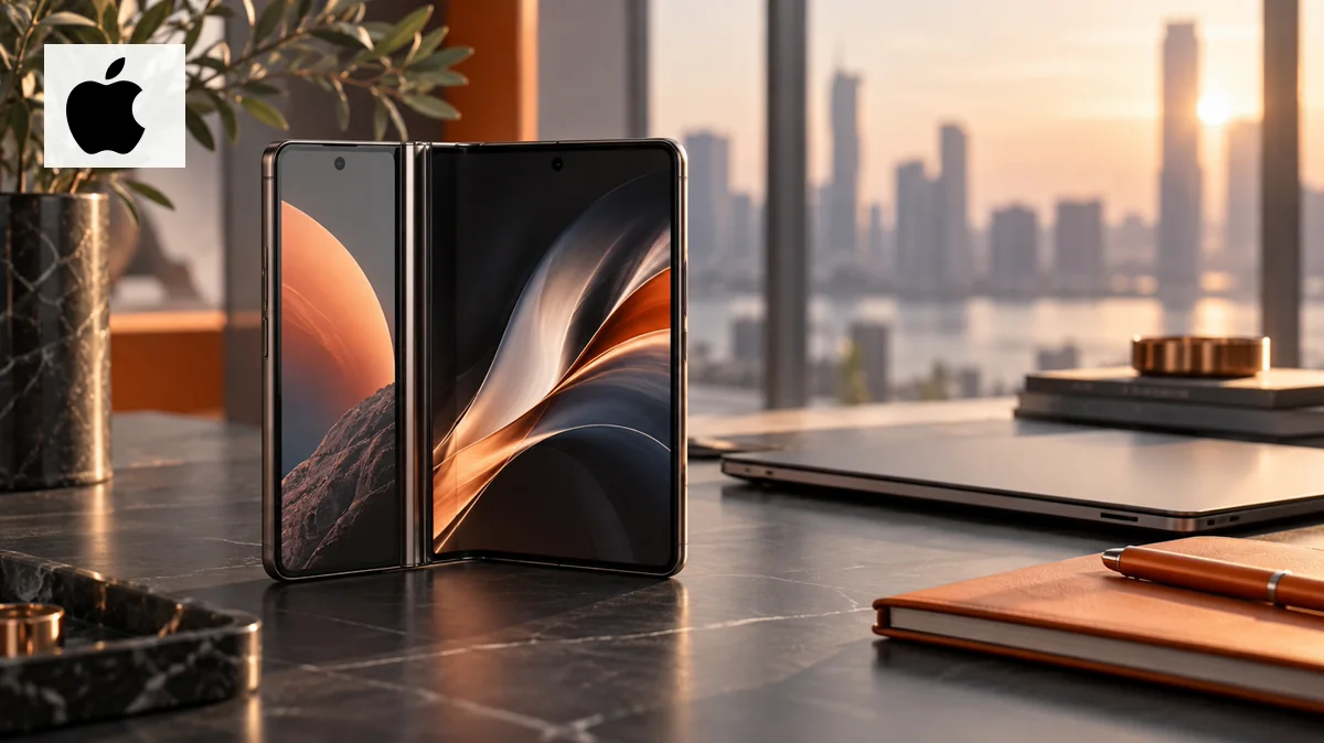 Обложка материала: Apple представила iPhone Duo: первый складной iPhone