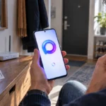 Пользователь ждёт код для входа в MAX на новом телефоне рядом с SIM-картой