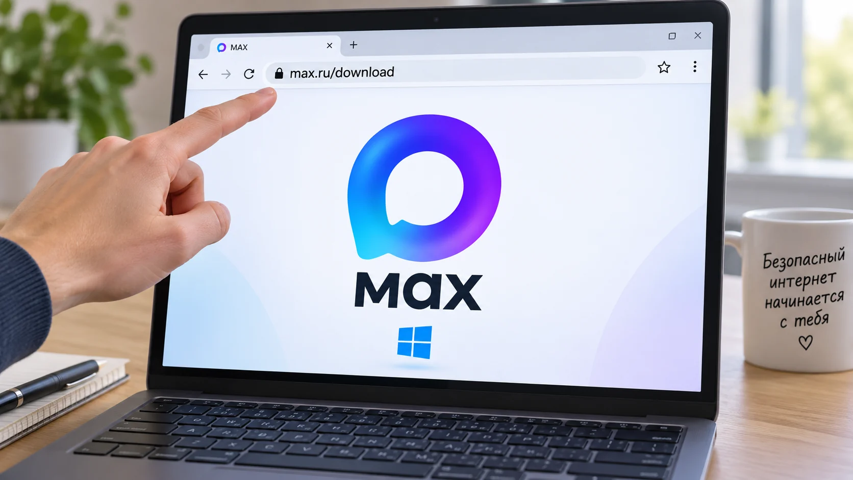 Выбор версии MAX для Windows на официальной странице