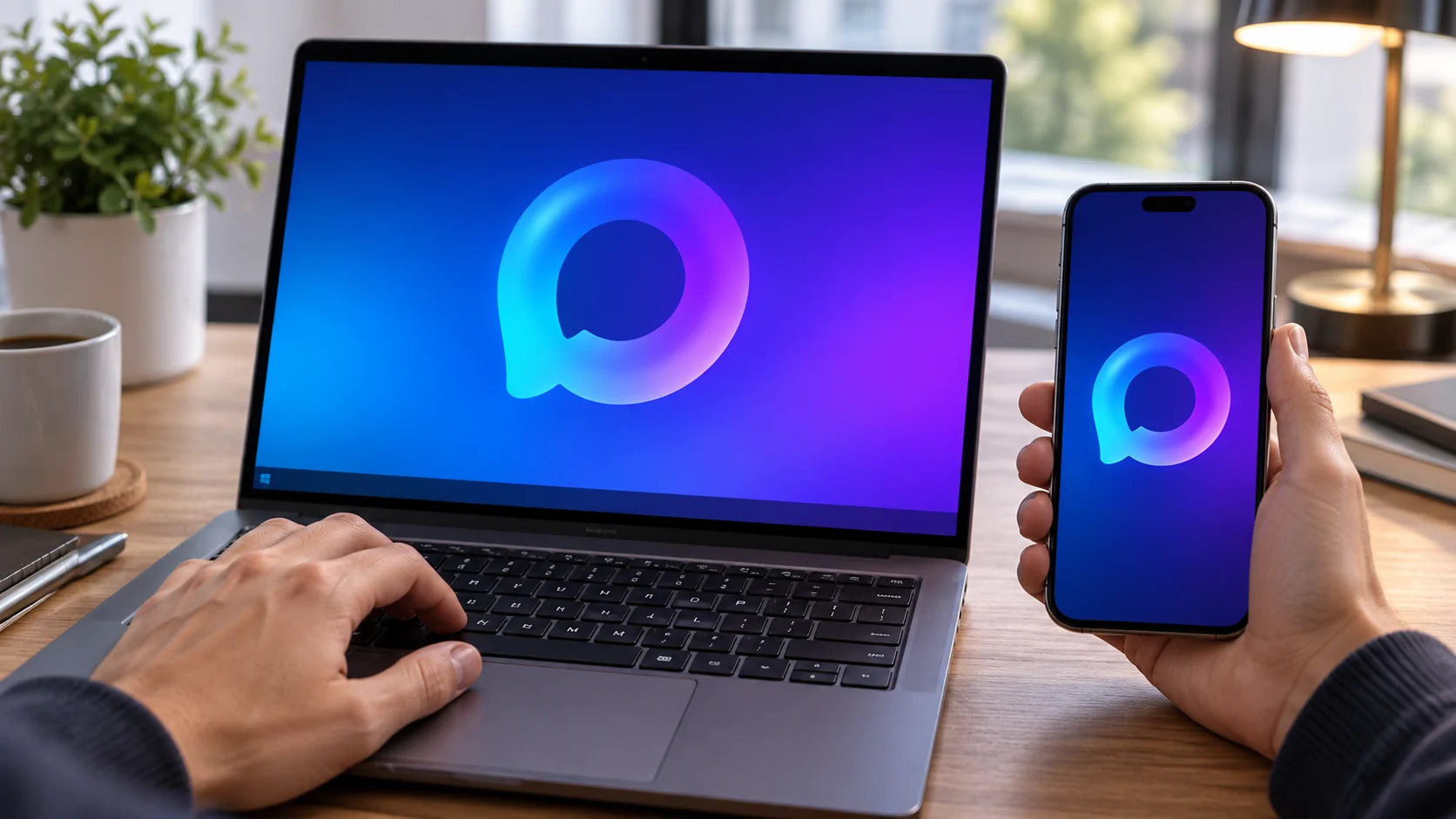 Вход в MAX на Windows с основным номером телефона