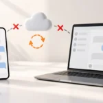Диагностика синхронизации сообщений между смартфоном и компьютером